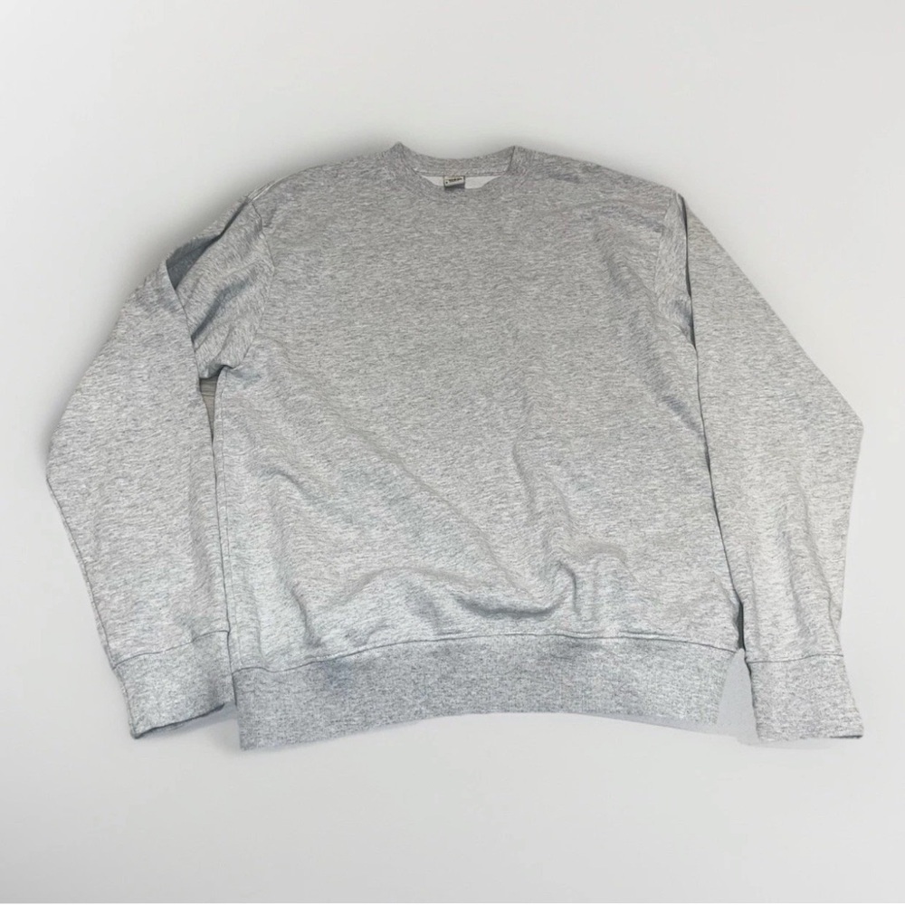 New Sporty & Rich Men's Pullover Sweater Sweatshirt Grey Size S